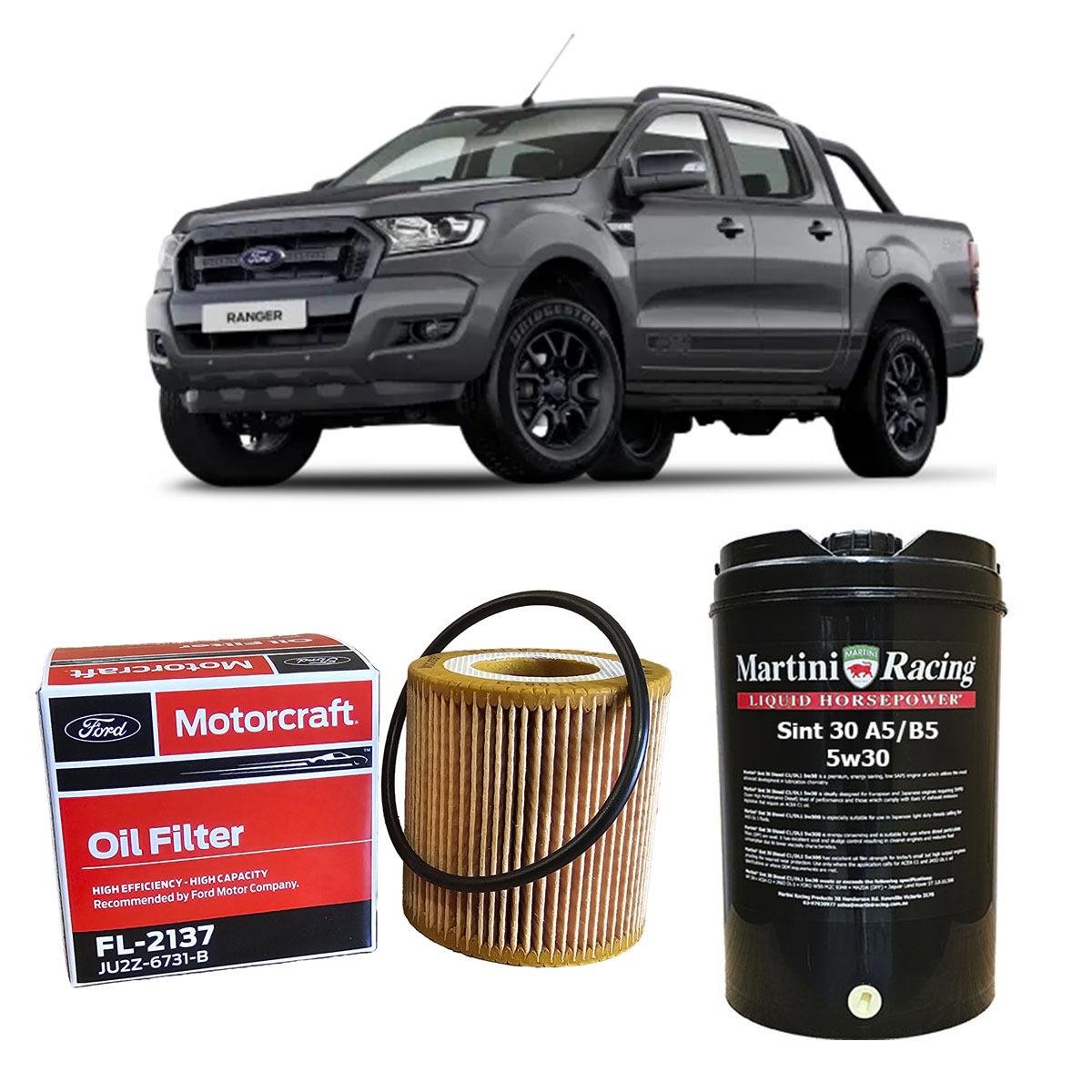 Ford Ranger / Everest / Mazda BT50 Diesel Oil Change Kit