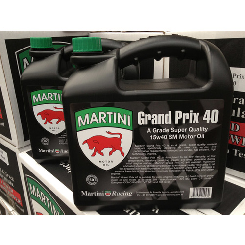Martini Grand Prix 40 15w40  Oil 5lt