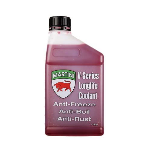 Martini Red V-Series Coolant Concentrate 1lt