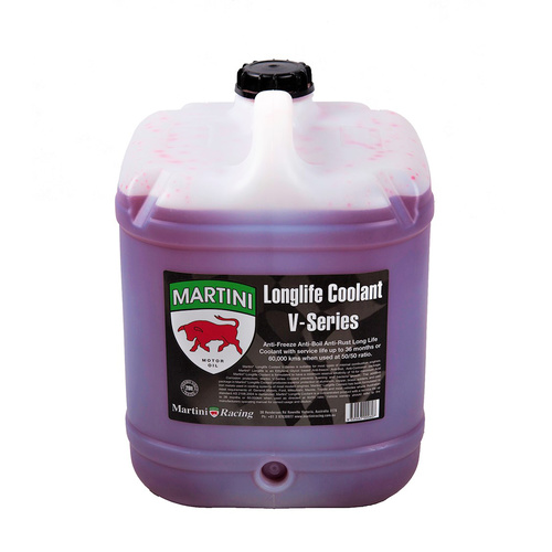 Martini Red V-Series Coolant Concentrate 20lt