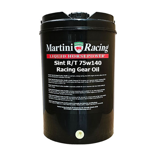 Martini Sint R/T 75w140 Racing Gear Oil GL5 20lt Full Synthetic